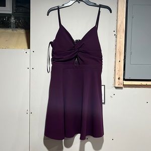 NEW purple party dress!